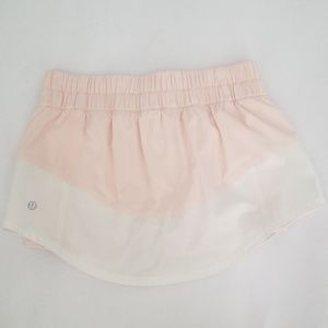 Lululemon Skirt in Baby Pink and White
